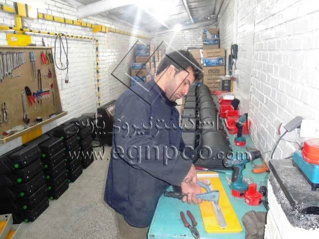 خط تولید شرکت احداث گستر 10