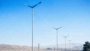 پایه روشنایی خیابانی 18 متری